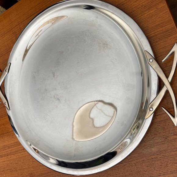 Stainless serving tray - Picture 2 of 6